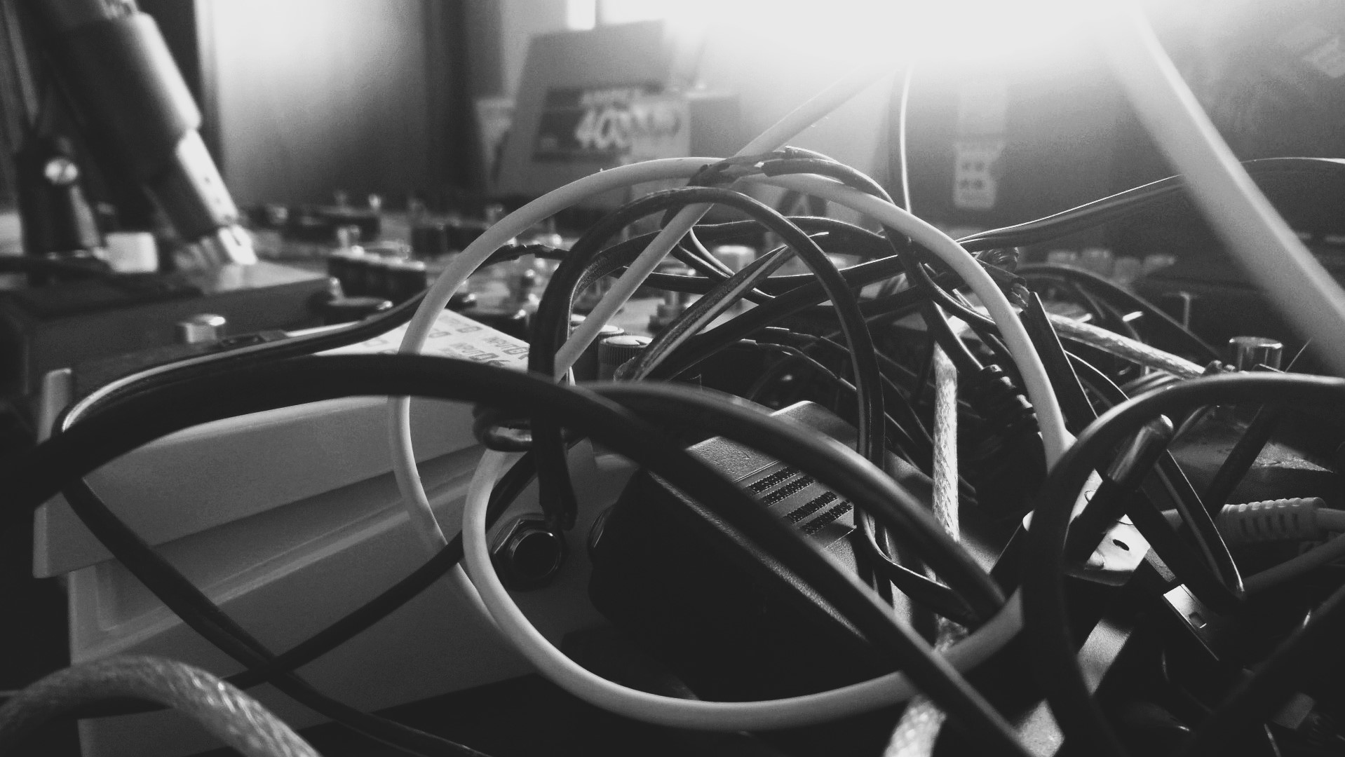 cables and pedals